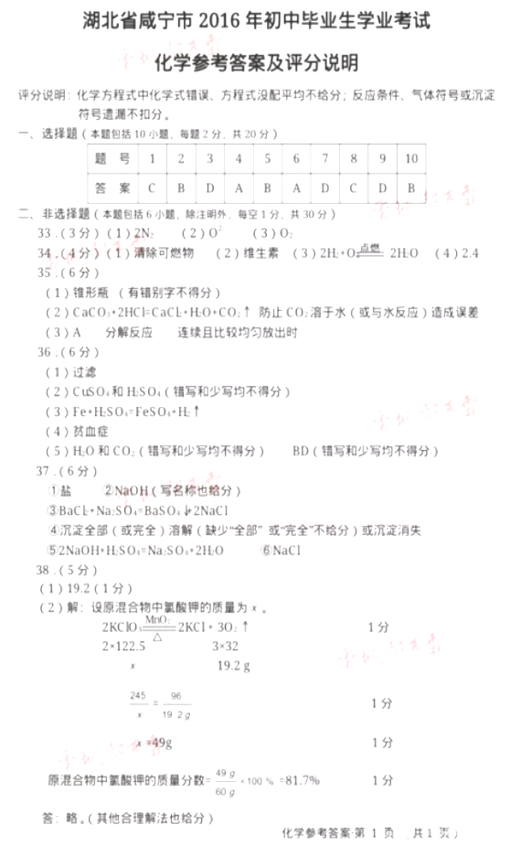 2016��ѧ�����п�����