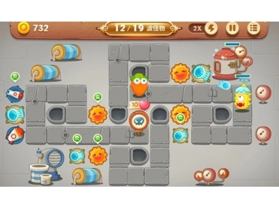 保卫萝卜3第13关怎么过